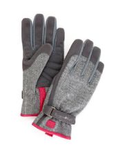 Love the Gloves Grey Tweed Gardening Glove S/M
